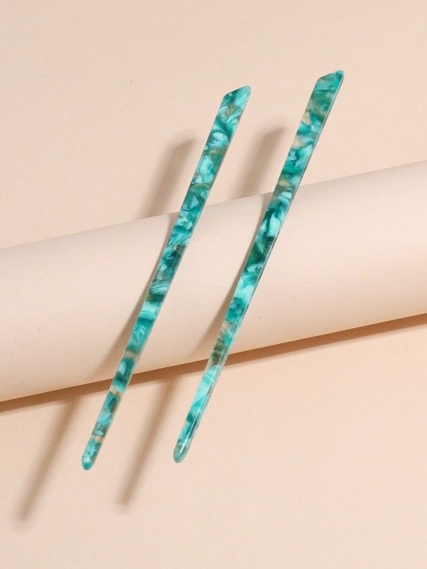 2pcs Acetic Acid Hair Pin