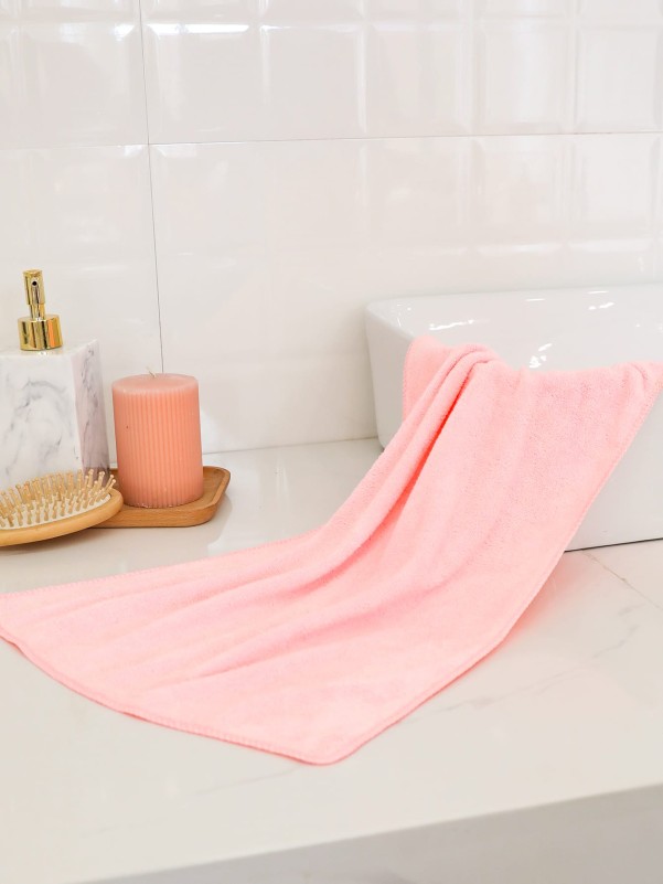 1pc Solid Color Towel