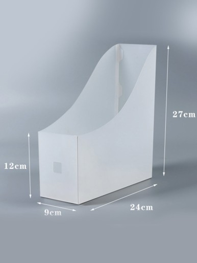 1pc Clear Foldable Bookend