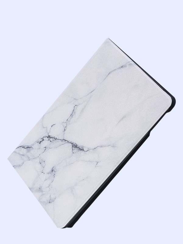 Marble Pattern Folding Case Compatible With iPad