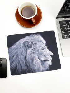 Lion Pattern Mouse Pad