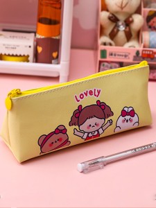 Cartoon Graphic Pencil Case