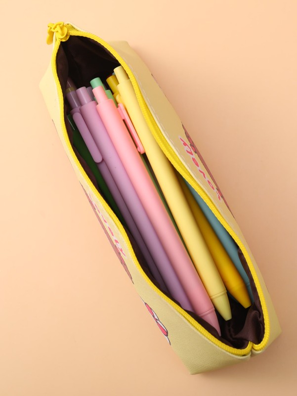 Cartoon Graphic Pencil Case