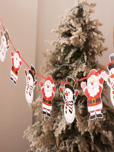 1pc Christmas Santa Claus Design Banner