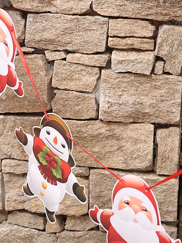 1pc Christmas Santa Claus Design Banner