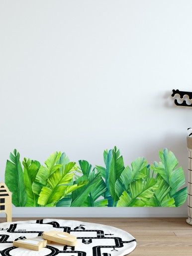 Leaf Print Wall Sticker