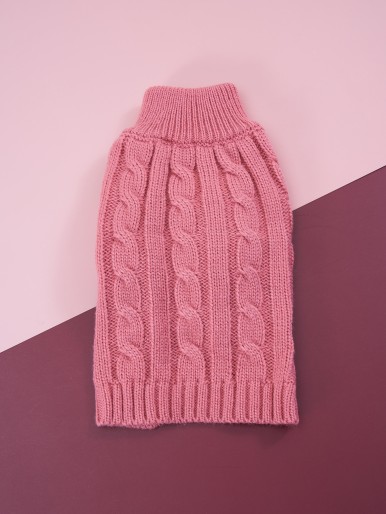 Plain Pet Knitted Sweater