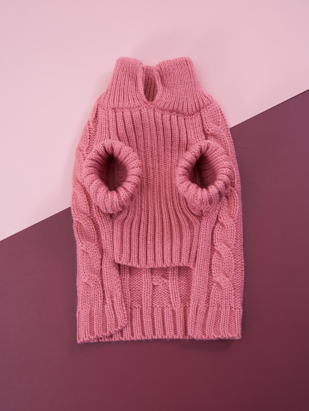 Plain Pet Knitted Sweater