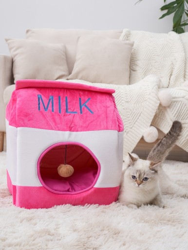 Milk Box Design Pet Bed