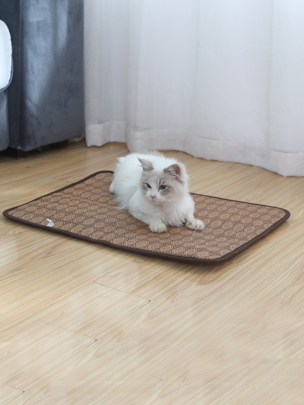 Flower Print Pet Cooling Pad