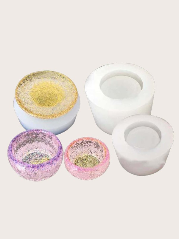 3pcs Bowl DIY Epoxy Mold Set