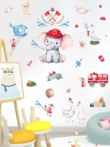 Kids Cartoon Graphic Wall Sticker