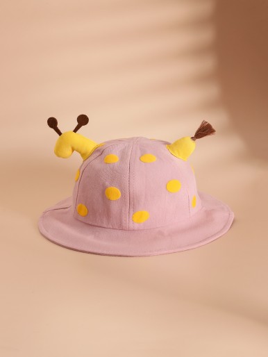 Toddler Girls Cartoon Bucket Hat