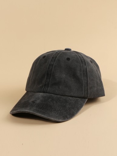 Men Plain Baseball Cap