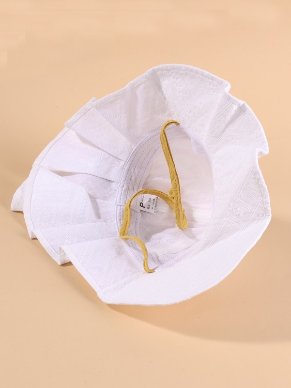 Kids Bow Knot Decor Bucket Hat