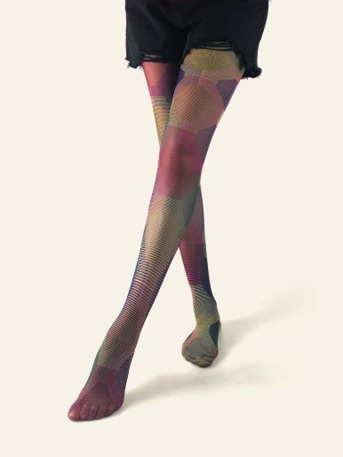 Color Block Tights