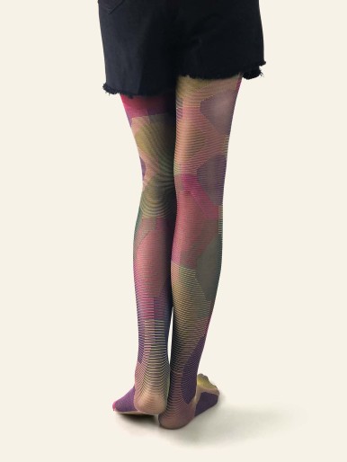 Color Block Tights