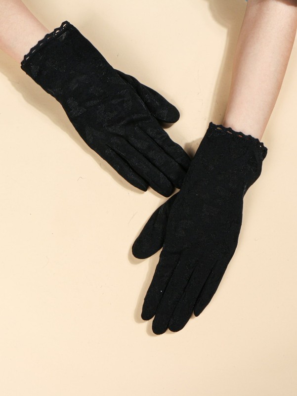 Simple Plain Gloves