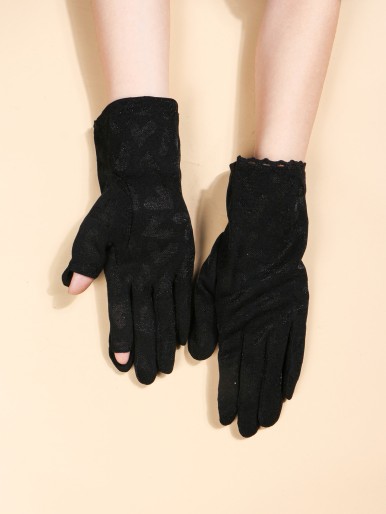 Simple Plain Gloves