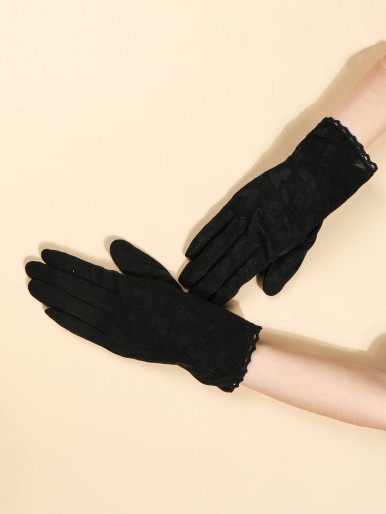 Simple Plain Gloves