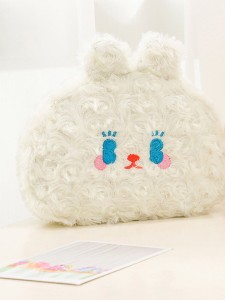 Girls Cartoon Design Fluffy Purse