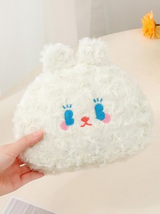 Girls Cartoon Design Fluffy Purse