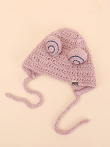 Toddler Girls Knit Ear Beanie