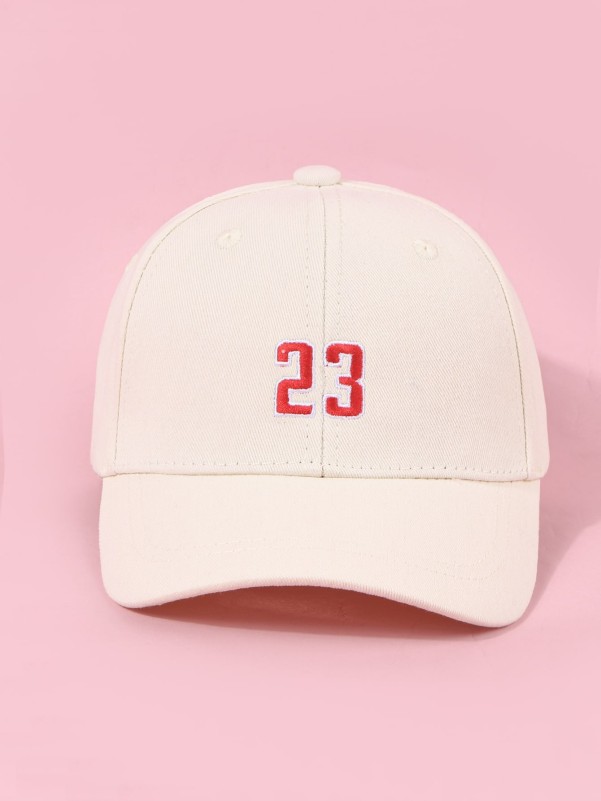 Toddler Kids Number Embroidery Baseball Cap
