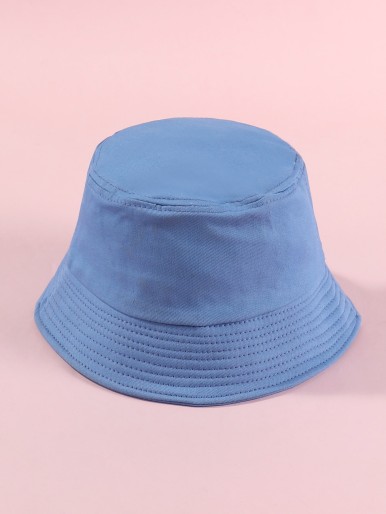 Kids Plain Bucket Hat