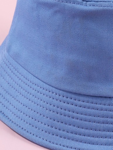 Kids Plain Bucket Hat