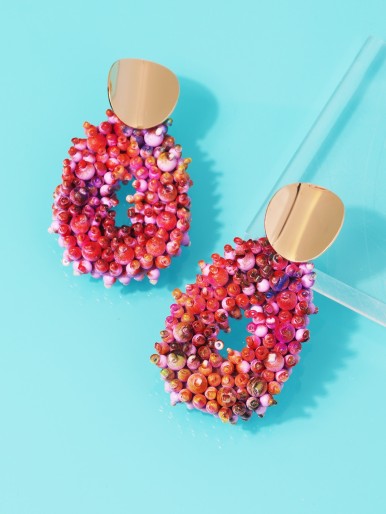 Seed Bead Earrings