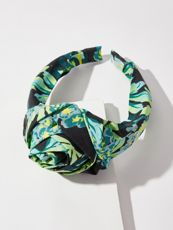 Tropical Pattern Hair Hoop