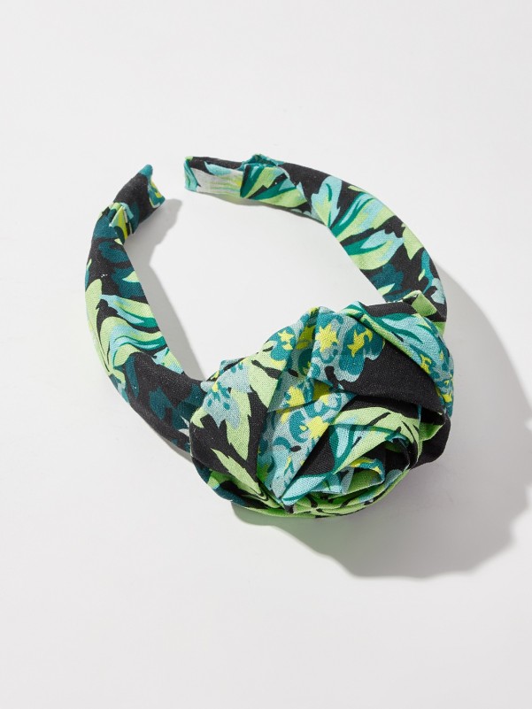 Tropical Pattern Hair Hoop