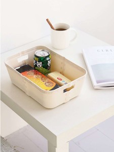 1pc Desktop Plastic Storage Basket