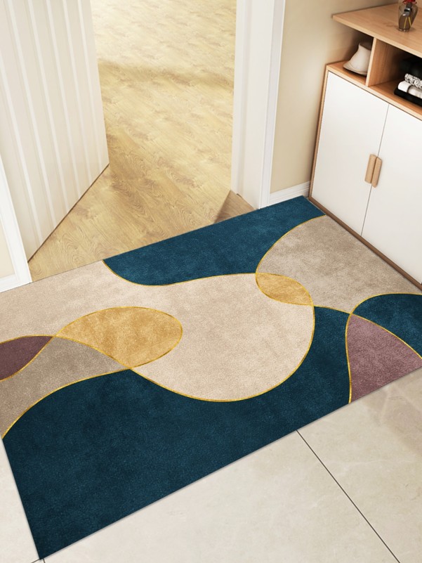 Abstract Pattern Floor Mat