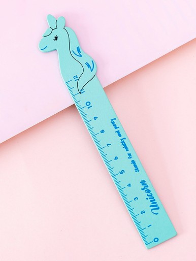 1pc Cartoon Design Random Ruler