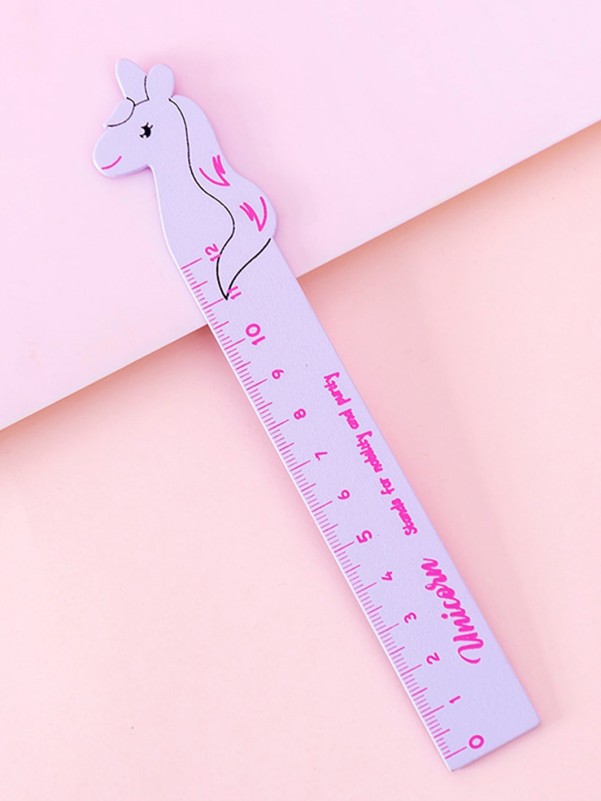 1pc Cartoon Design Random Ruler