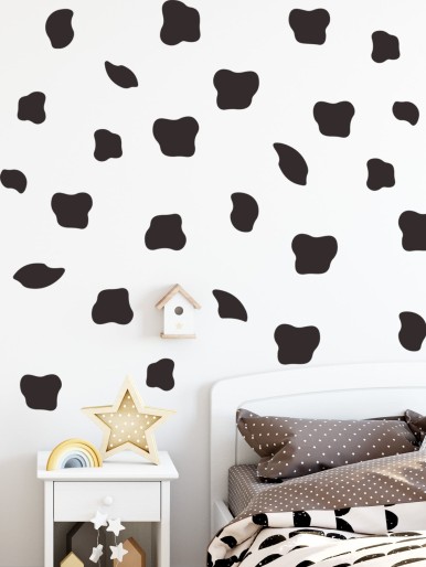 Kids Cow Pattern Wall Sticker