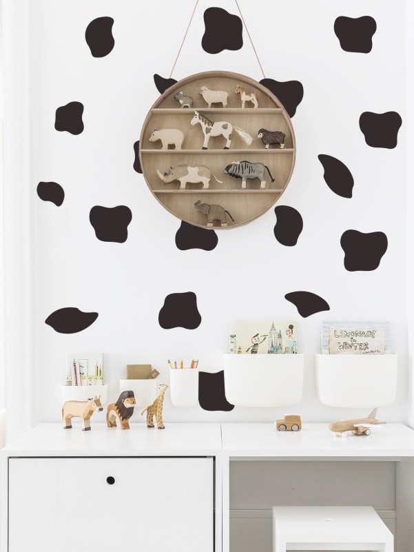 Kids Cow Pattern Wall Sticker