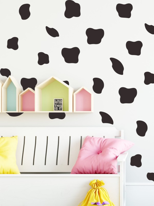 Kids Cow Pattern Wall Sticker