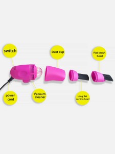 USB Charger Keyboard Vacuum Dust Cleaner