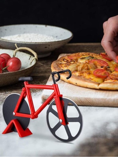 1pc Bicycle Design Pizza Cutter