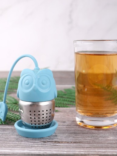 1pc Owl Design Tea Filter