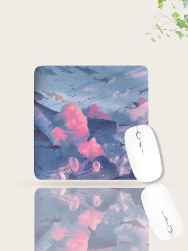 Cartoon Dolphin Mouse Pad