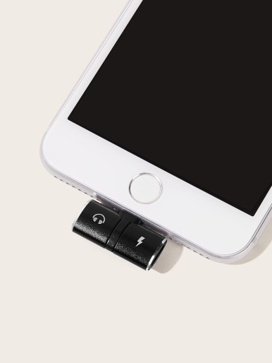 محول USB 2 في 1 متوافق مع iPhone