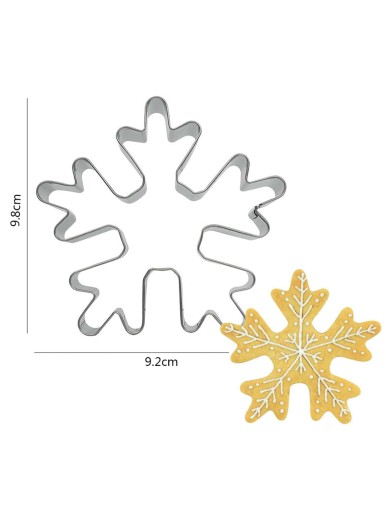 1pc Christmas Snowflake Cookie Cutter