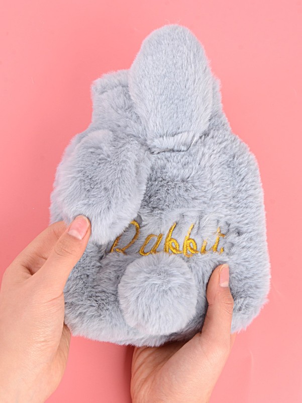 Cartoon Plush Rabbit Hot Water Bag