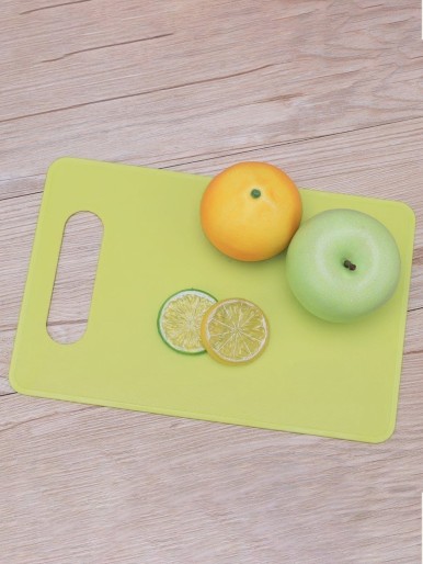 1pc Solid Plastic Chopping Board