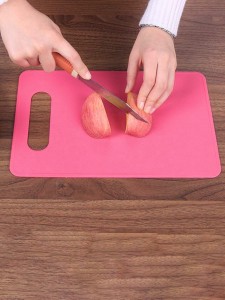 1pc Solid Plastic Chopping Board