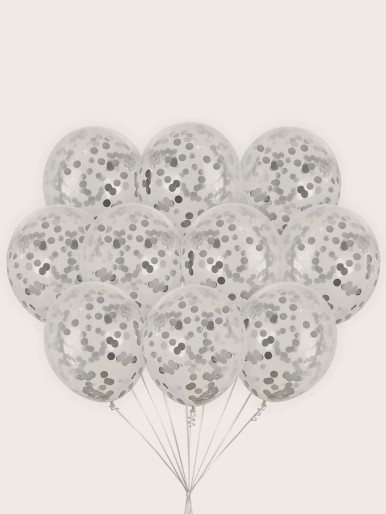 10pcs Decorative Confetti Balloon